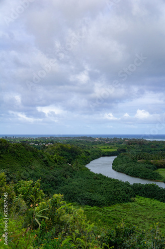 カウアイ島のハイウェイからのの眺め © KEIKOLovesNature