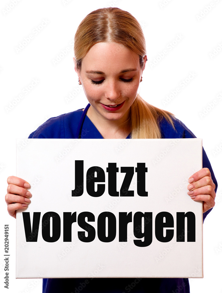 Jetzt vorsorgen Jetzt vorsorgen