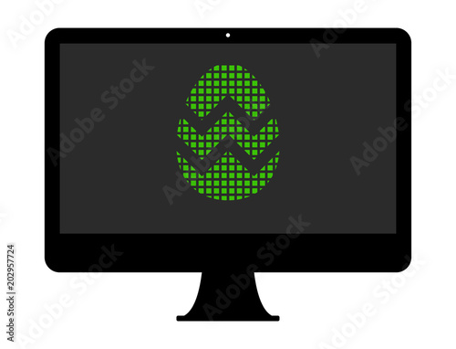 Pixel Icon PC - Osterei