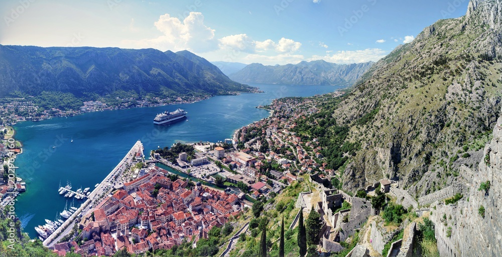 Bay of Kotor, Montenegro [Panorama]