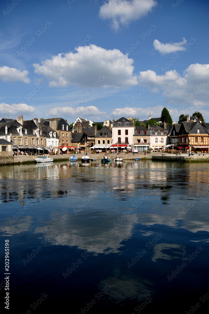 Auray Harbor, Brittany, France
