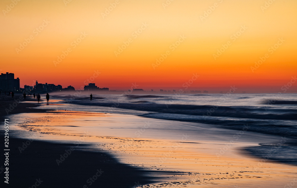 Sunrise at Myrtle Beach, S.C.