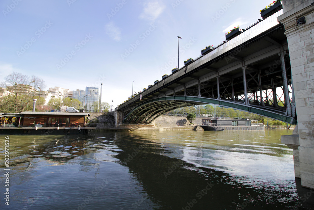 Εκτύπωση καμβά Courbevoie - Pont de Levallois