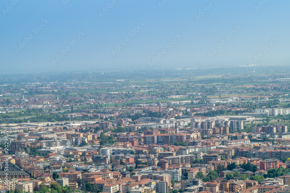 panorama of bergamo