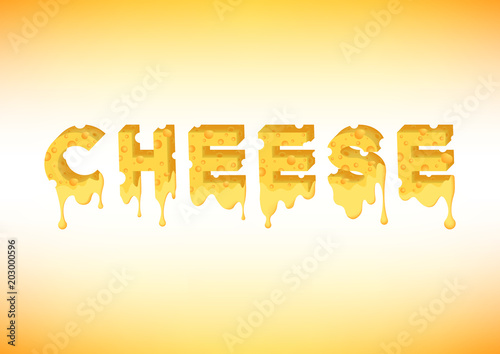 Vector CHEESE Melt 3D 