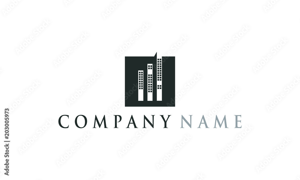 apartment vector logo