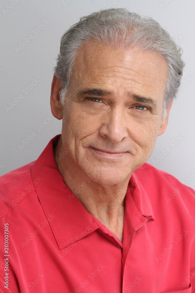Senior man headshot Senior man headshot
