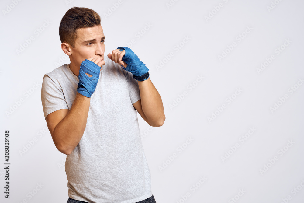 man with bottle of water man with bottle of water