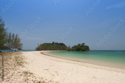 Tropical beach at  Andaman Sea  Thailand