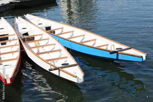 Dragon Boats on the dock