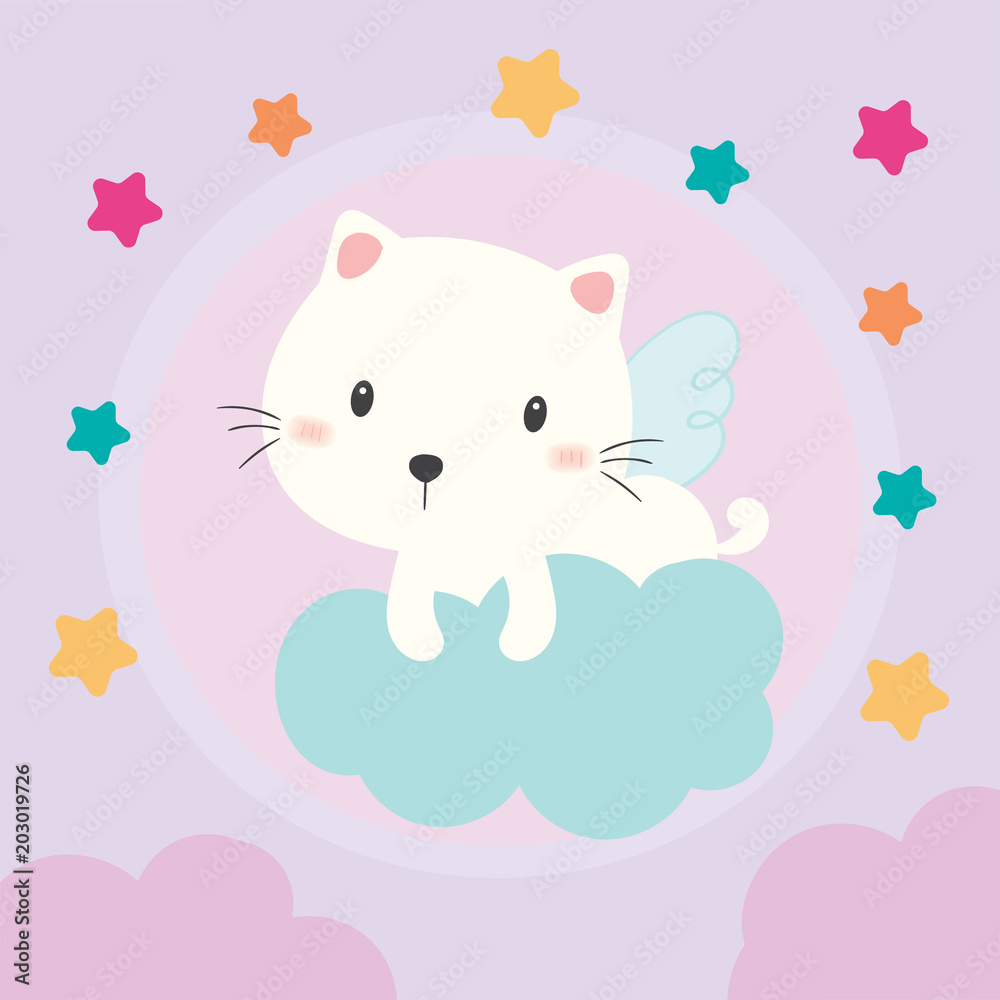 cute cat vector cute cat vector