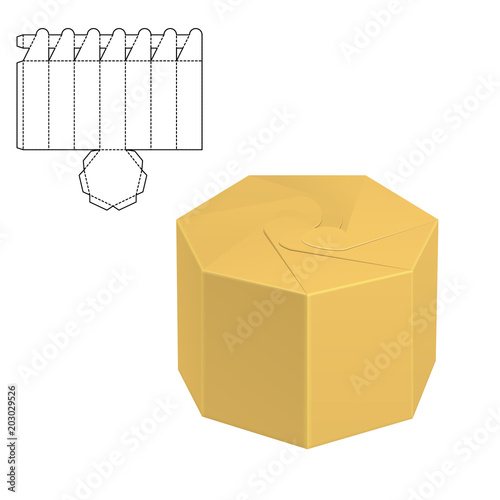 Folding package Template