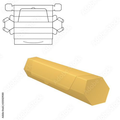 Folding package Template