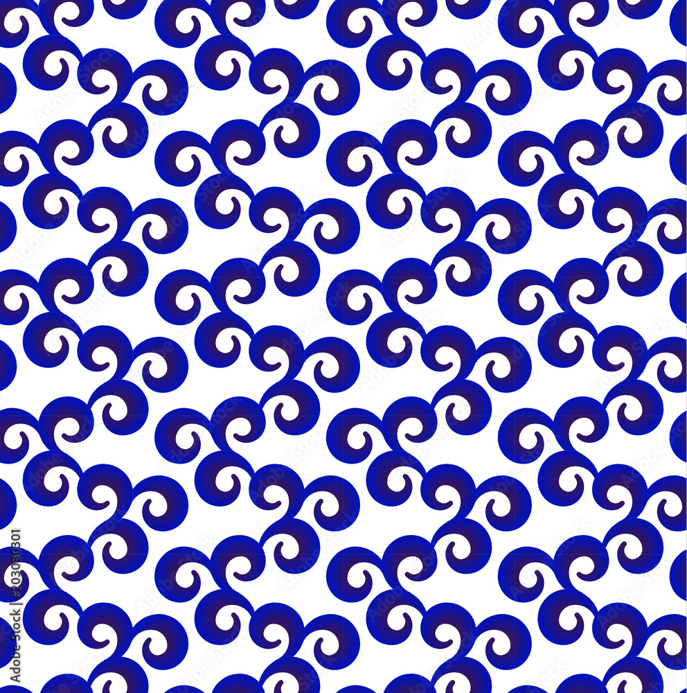 chinaware pattern seamless