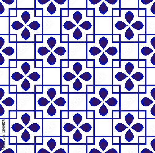 Pocelain pattern photo