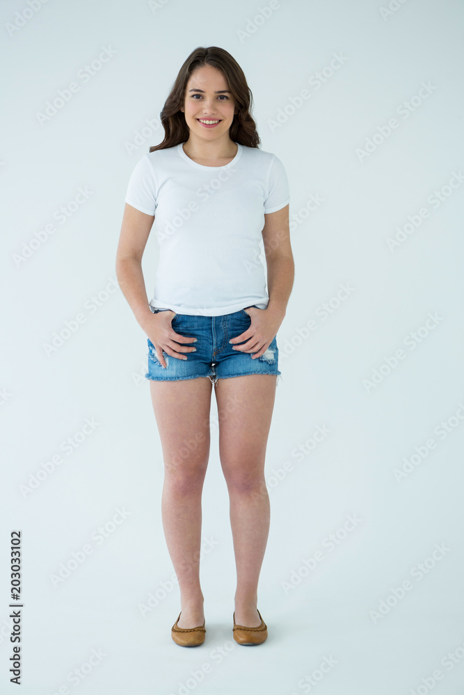 Hot pant with shirt store
