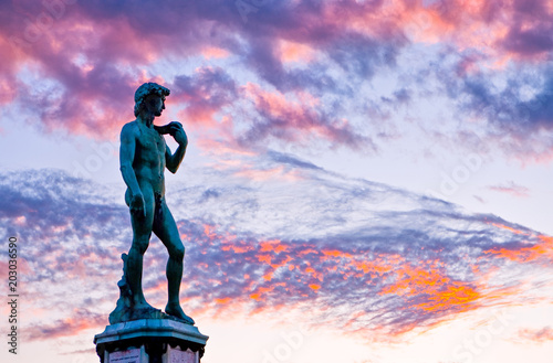 Landscapes, architectures and art of the city of Florence