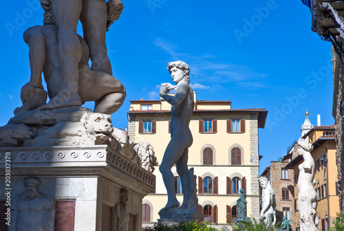 Landscapes, architectures and art of the city of Florence