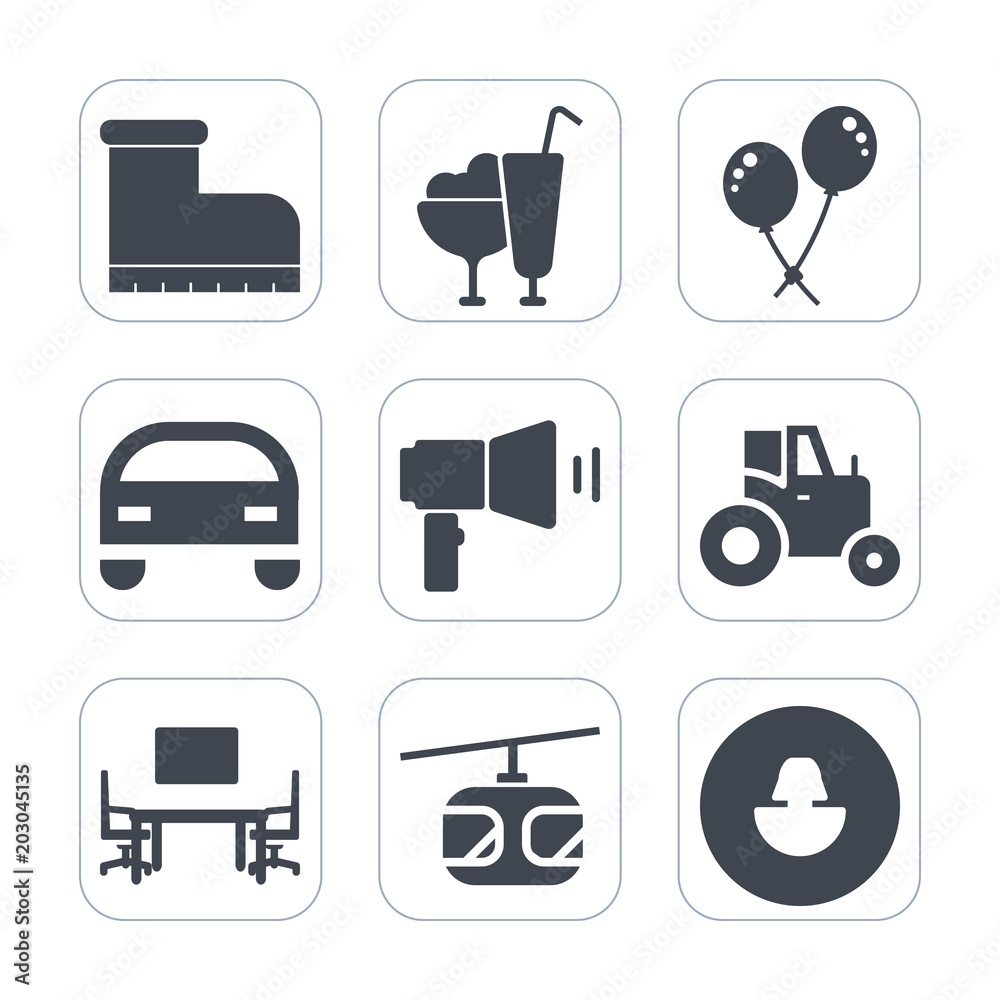 Premium fill icons set on white background . Such as farm, food, car, footwear, ice, summer, birthday, clothing, style, agricultural, table, dessert, vanilla, train, brown, avatar, profile, desk, blue Premium fill icons set on white background . Such as farm, food, car, footwear, ice, summer, birthday, clothing, style, agricultural, table, dessert, vanilla, train, brown, avatar, profile, desk, blue