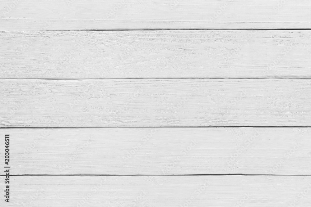 White wood texture background,walls of the interior.