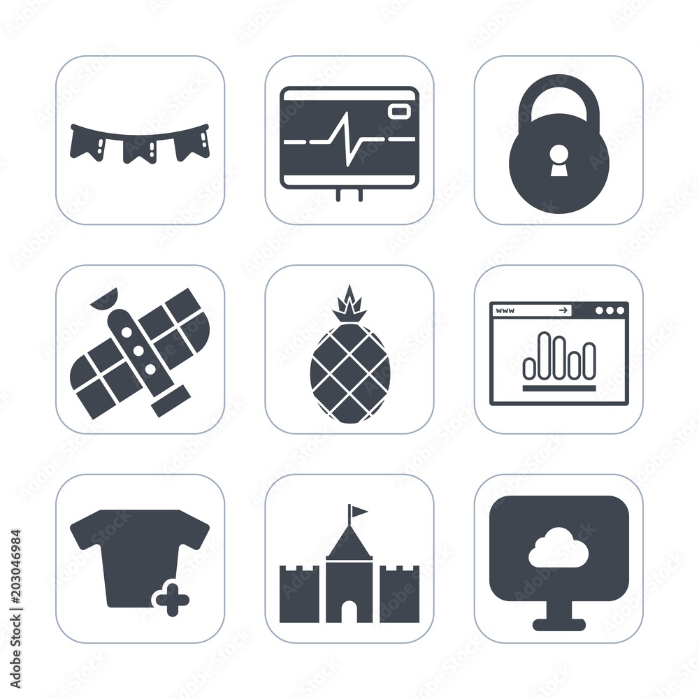 Premium fill icons set on white background . Such as heartbeat, health, spaceship, pulse, clothing, station, space, shuttle, protection, sign, decoration, exotic, tower, party, tropical, holiday, food Premium fill icons set on white background . Such as heartbeat, health, spaceship, pulse, clothing, station, space, shuttle, protection, sign, decoration, exotic, tower, party, tropical, holiday, food