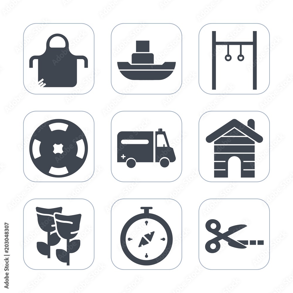 Premium fill icons set on white background . Such as marine, tool, transport, cut, cook, fitness, exercise, house, compass, apron, ambulance, blossom, industrial, poker, chef, sport, clothing, estate Premium fill icons set on white background . Such as marine, tool, transport, cut, cook, fitness, exercise, house, compass, apron, ambulance, blossom, industrial, poker, chef, sport, clothing, estate