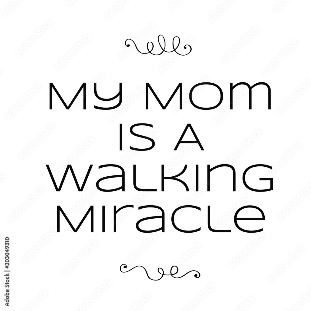 Mother's Day Quote Decorative Vector Mother's Day Quote Decorative Vector
