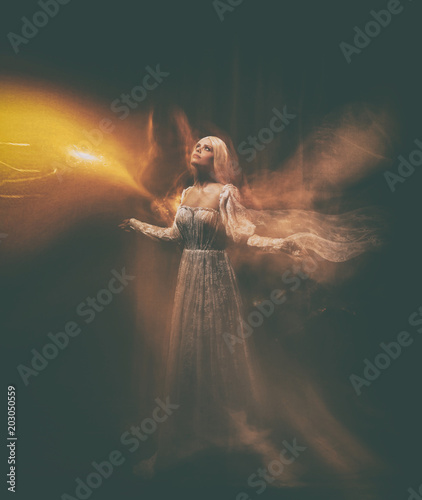 Картината върху платно The legend of the Banshee fairy