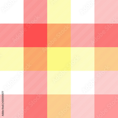 Pink baby color plaid seamless pattern