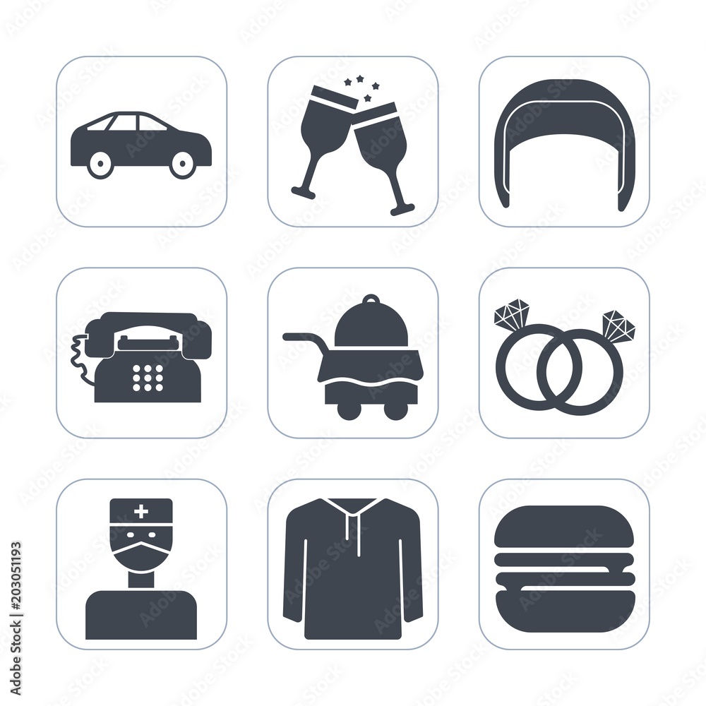 Premium fill icons set on white background . Such as wineglass, hospital, communication, bottle, restaurant, room, winery, medical, work, move, highway, car, red, food, equipment, cheeseburger, arrow Premium fill icons set on white background . Such as wineglass, hospital, communication, bottle, restaurant, room, winery, medical, work, move, highway, car, red, food, equipment, cheeseburger, arrow