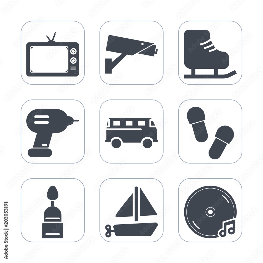 Premium fill icons set on white background . Such as cold, cake, fun, digital, food, music, security, footwear, ice, bus, ship, media, skate, camera, sign, road, boat, industry, drill, sound, video Premium fill icons set on white background . Such as cold, cake, fun, digital, food, music, security, footwear, ice, bus, ship, media, skate, camera, sign, road, boat, industry, drill, sound, video