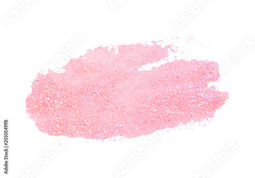 Pink spot with sparkles background