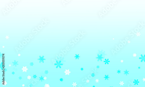 Background winter blue with white color illustration.
