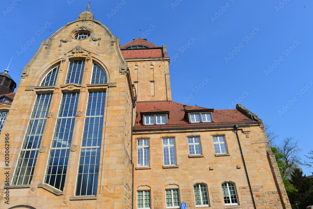 Fototapeta premium Jugendstil-Festhalle in Landau in der Pfalz