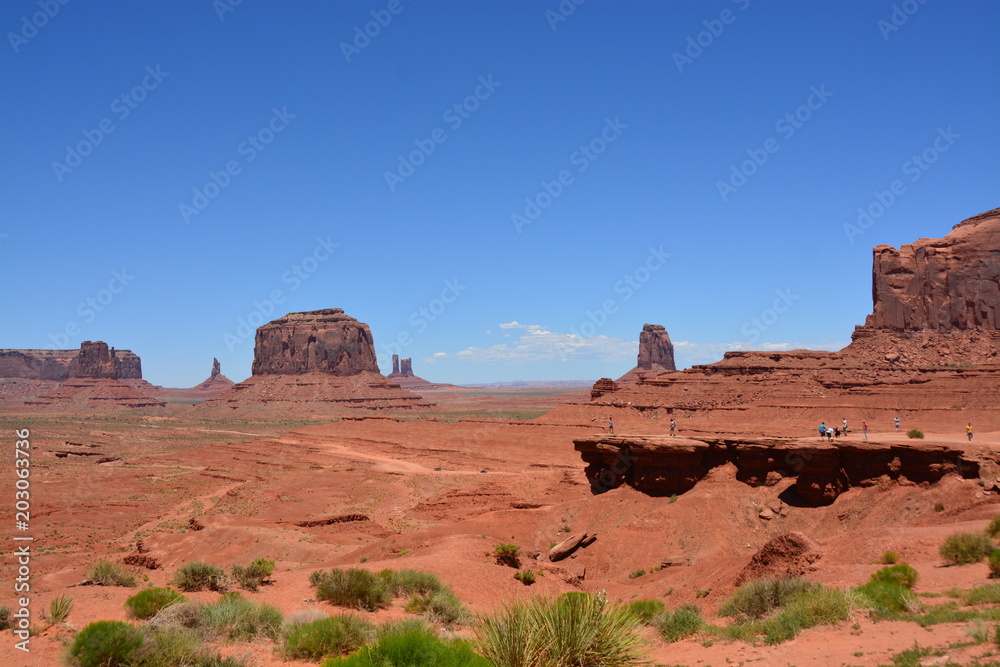 モニュメントバレー アメリカ Stock Photo Adobe Stock
