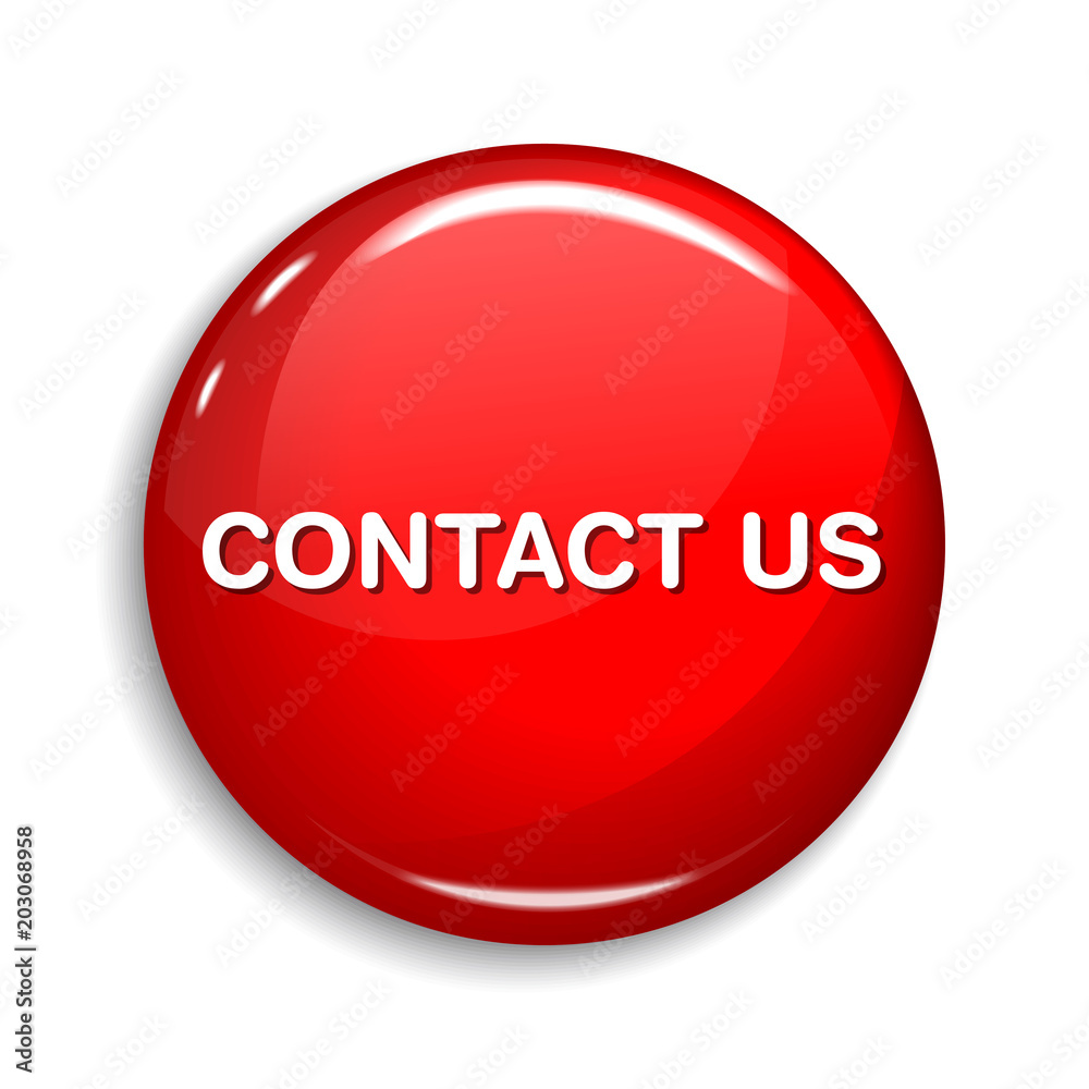 Contact Us Round Vector Web Element Circular Button Icon Design Contact Us Round Vector Web Element Circular Button Icon Design
