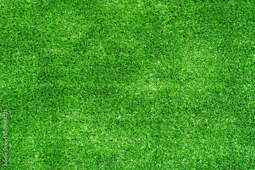 Fototapeta premium Green decoration artificial grass use for sport background.