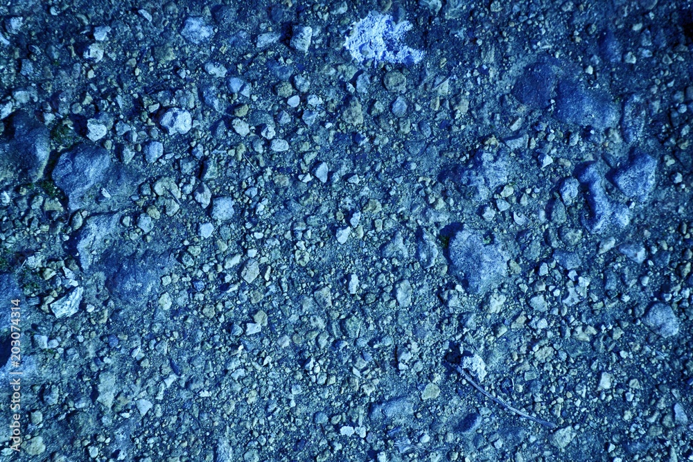 Obraz premium Ultra blue Ground texture, sand surface, stone background, good for design element