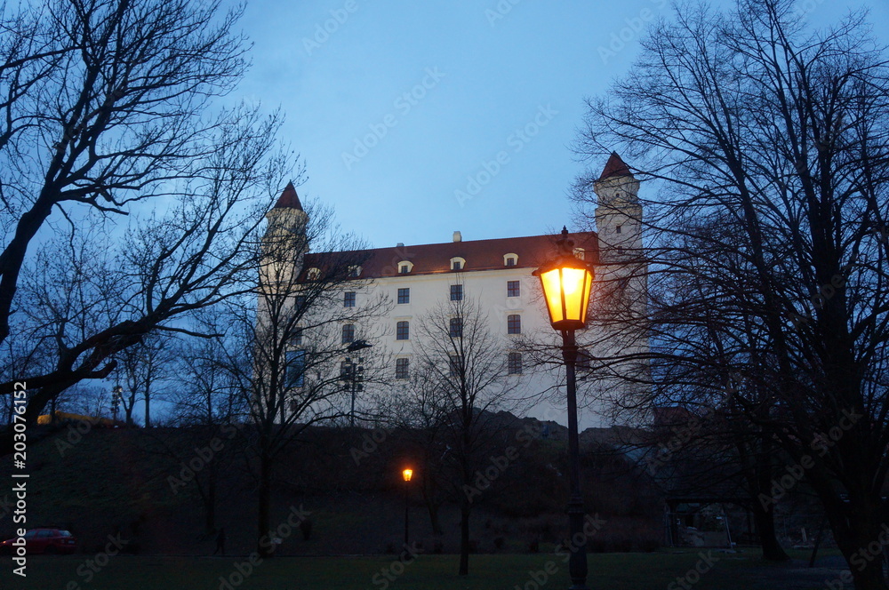 Bratislava castle. Evening. Bratislava. Slovakia Bratislava castle. Evening. Bratislava. Slovakia