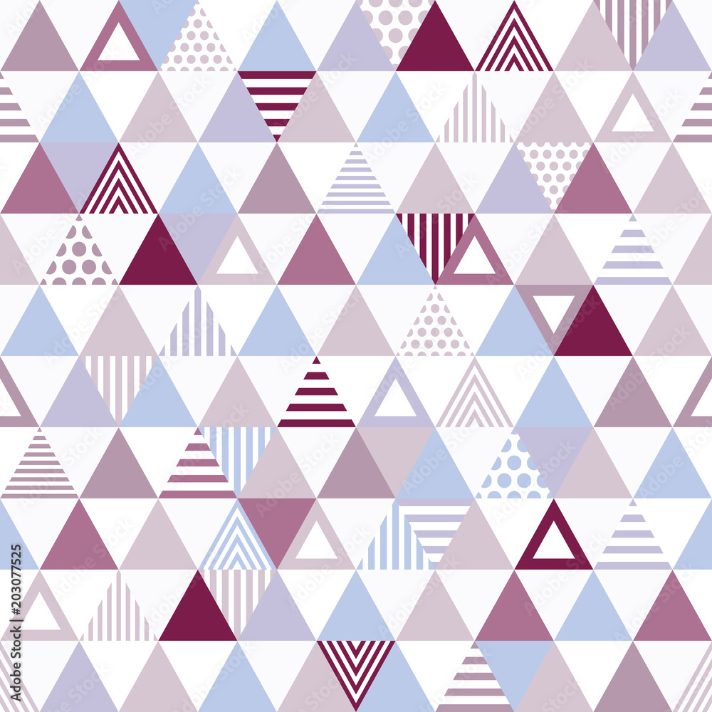 Seamless pattern triangle. 三角のパターン Seamless pattern triangle. 三角のパターン