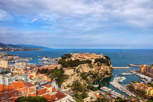 Monaco City at Sunset