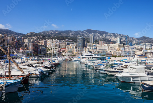 Monaco Monte Carlo Cityscape From Port Hercule © Artur Bogacki