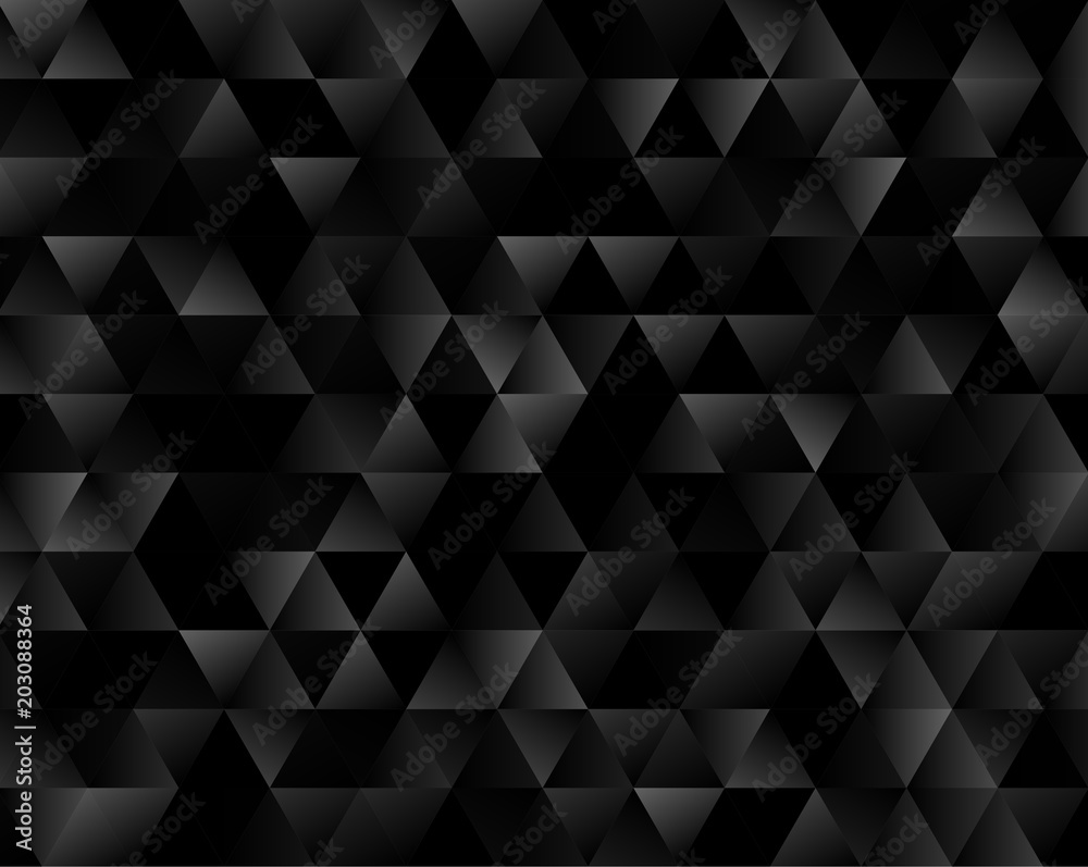 Abstract Low-Poly triangular modern background