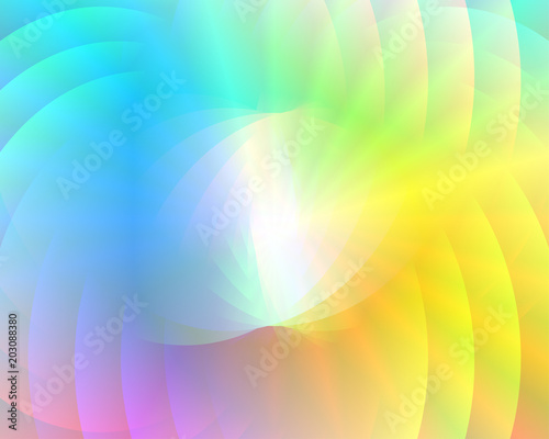 Abstract vector background composed of simple elements