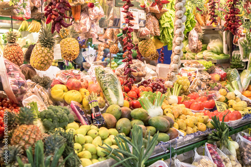 Abundance of fruits and vegetables © robertdering