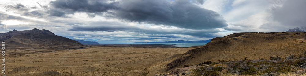 View over the Los Glaciares National Park View over the Los Glaciares National Park