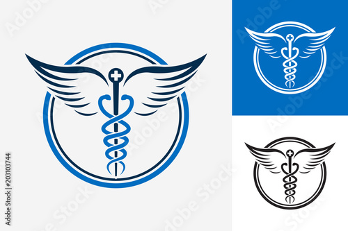 Medicine Logo Template Design Vector, Emblem, Design Concept, Creative Symbol, Icon
