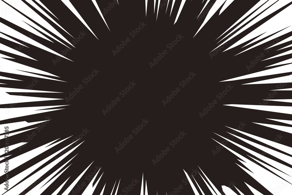 Background Wallpaper Vector Illustration Design Art Free Freesize Charge Free Effect Line Concentration Line Manga Comic Speed Line 背景素材壁紙 集中線 Stock Vector Adobe Stock