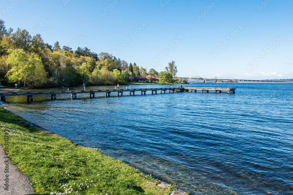 Fototapeta premium Pier and Brdige