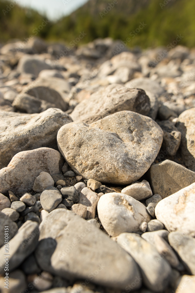 Large rocks in the mountains as a background Large rocks in the mountains as a background